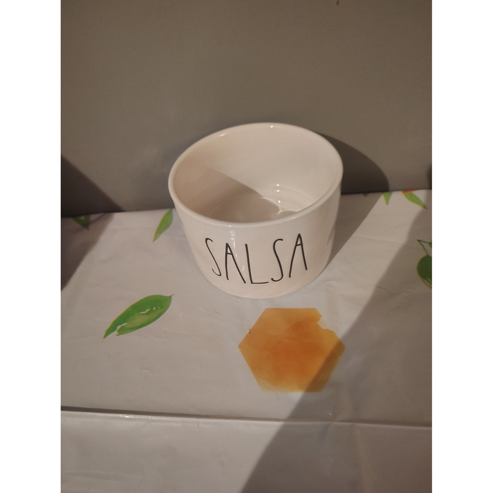 Rae Dunn Salsa Bowl Artisan Collection by Magenta Ivory Ceramic Dish
